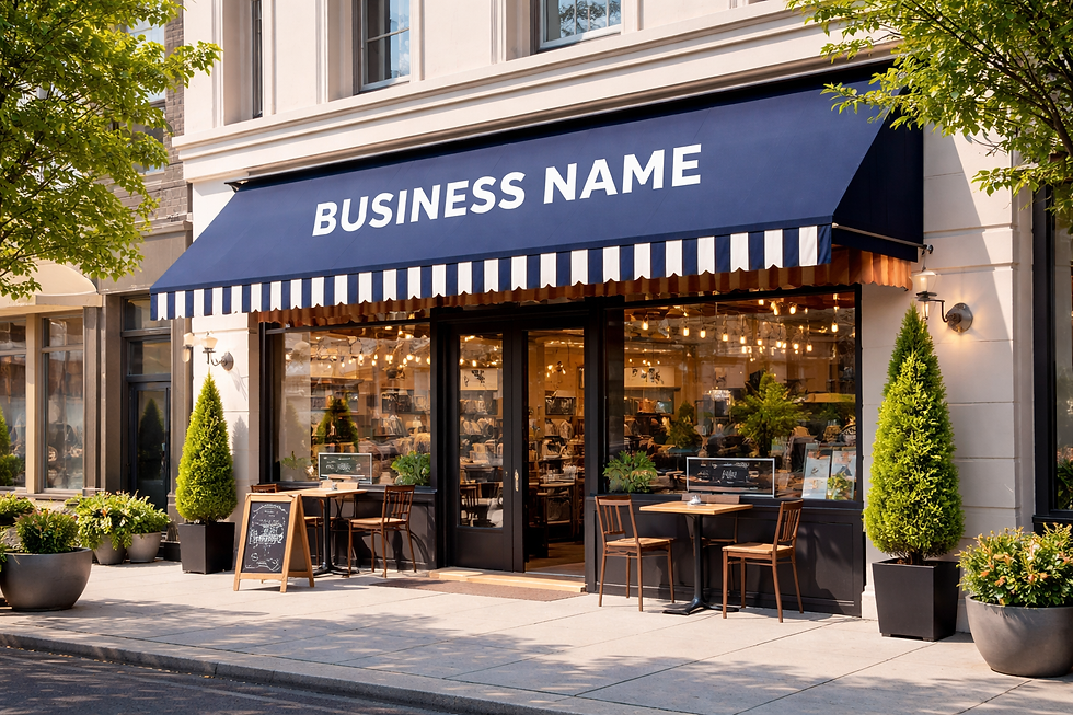 The Essential Benefits of Branded Awnings for Your Business Visibility and Marketing