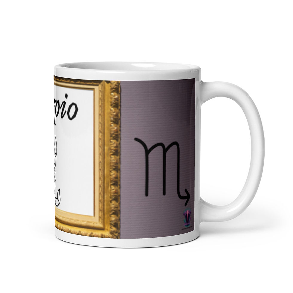 Thumbnail: Scorpio - White glossy mug