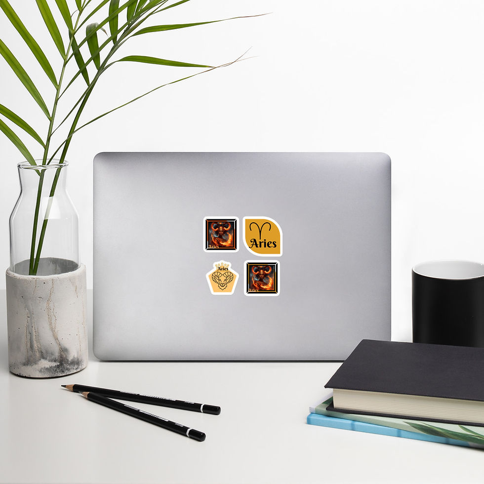 Thumbnail: Aries - Bubble-free stickers