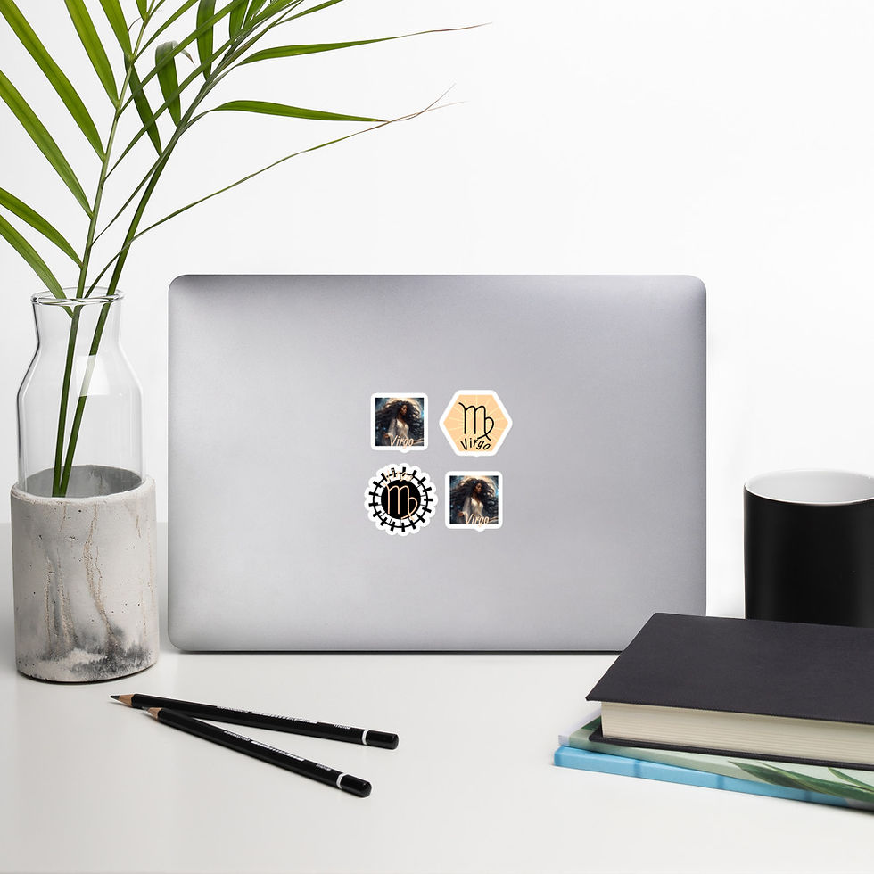 Thumbnail: Virgo - Bubble-free stickers