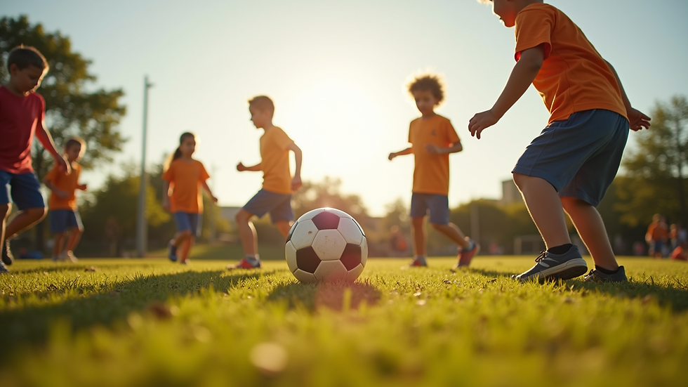 Fußballschule für Kinder: Spaß und Lernen vereint