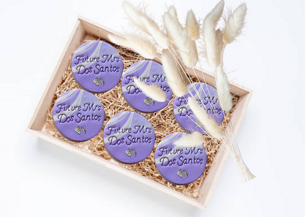 10x Basic Custom Fondant cookie