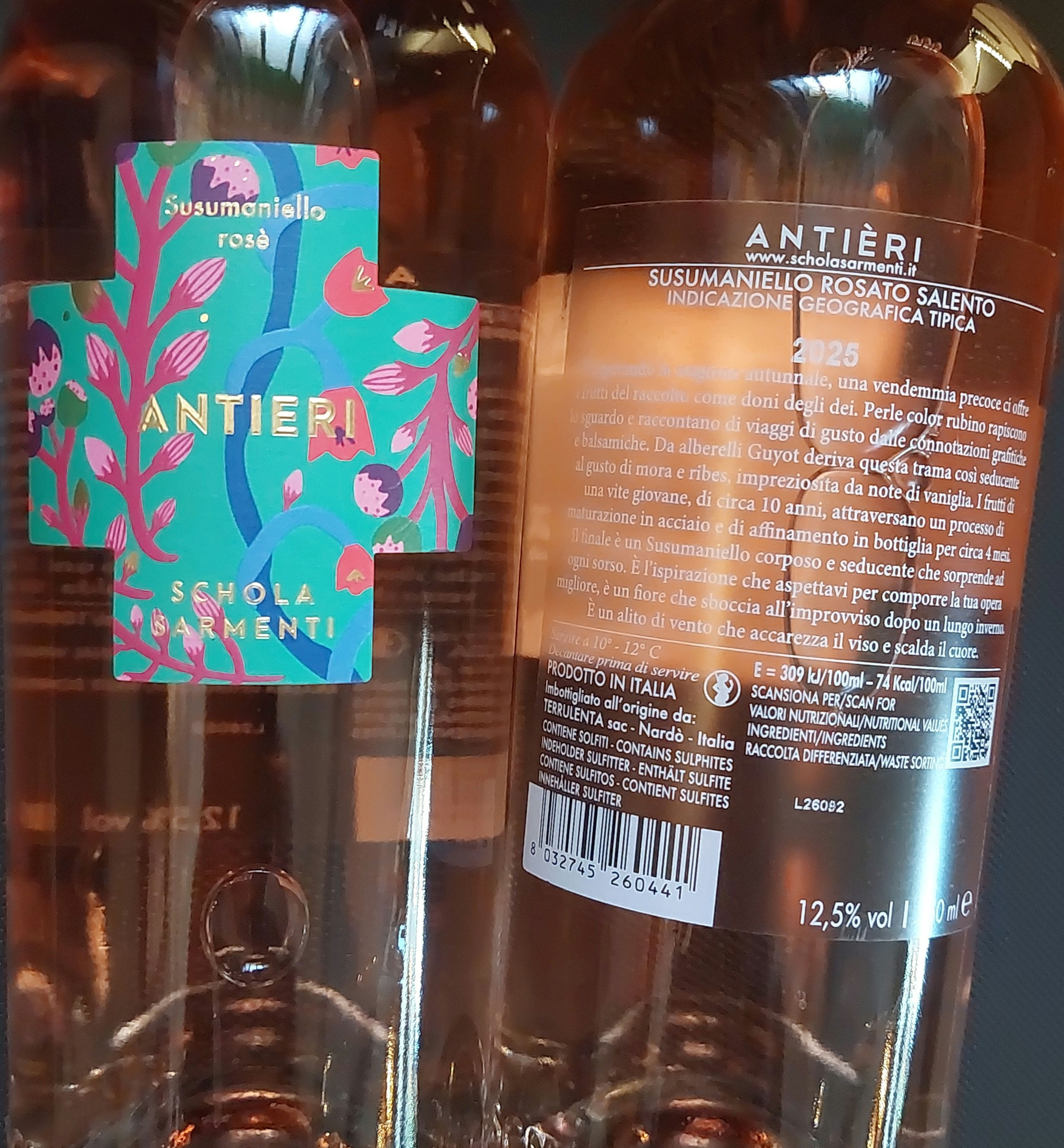 Antieri Susumaniello Rosato