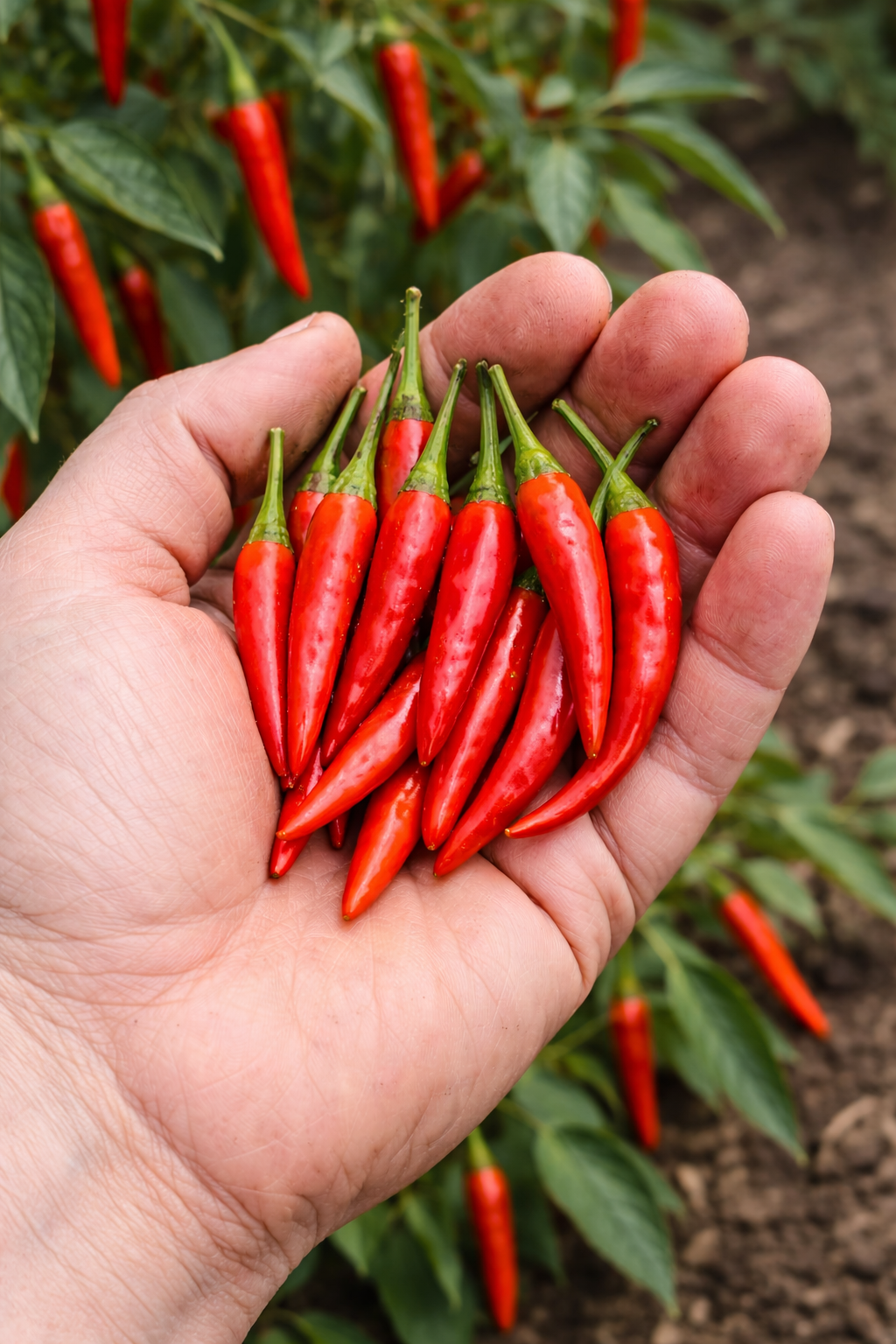 Chile de Arbol Pepper Plant