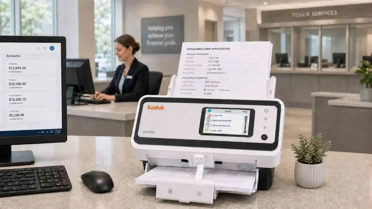 Kodak N2050 A4 ADF Network Scanners