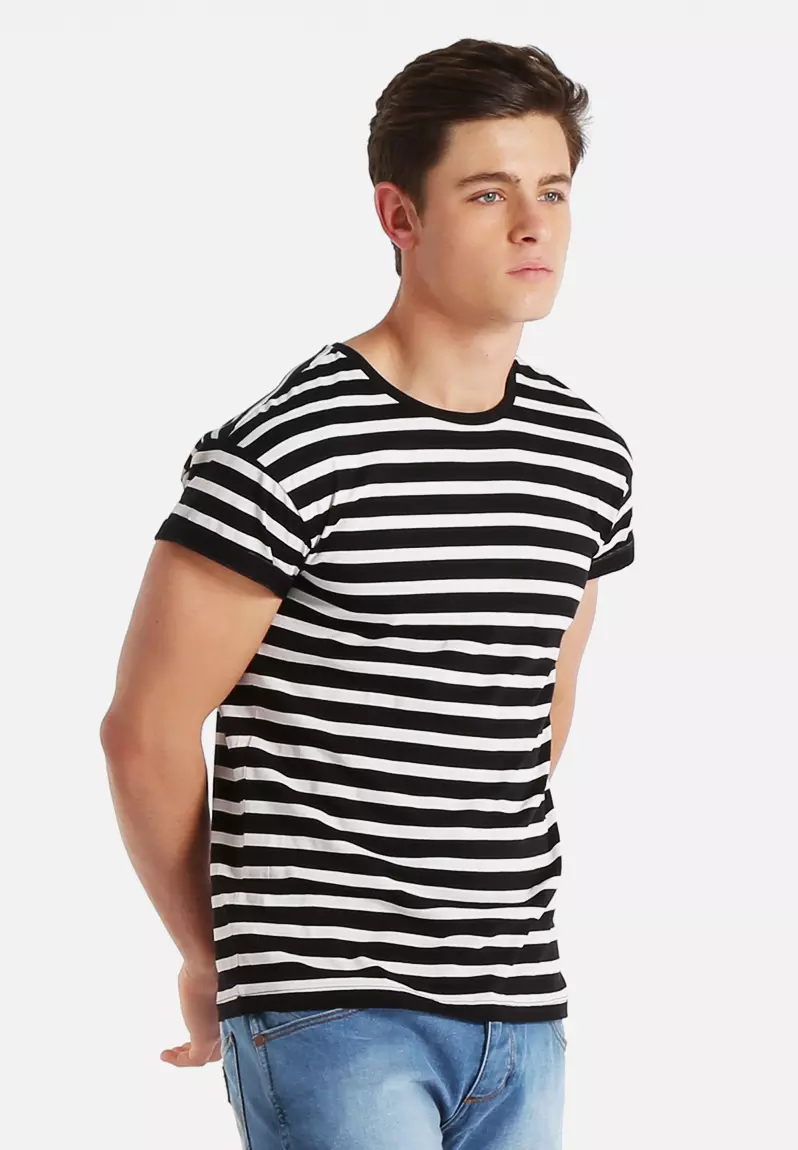 Thumbnail: Striped Tee - New Look