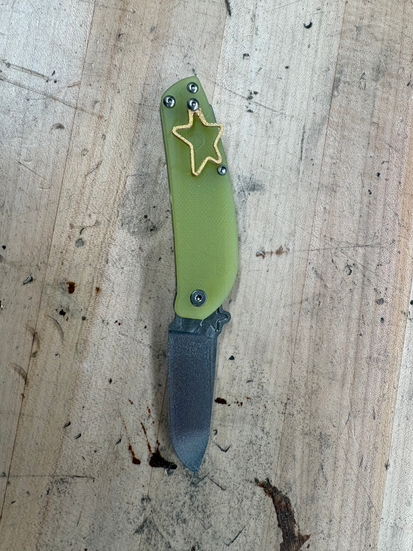 Opened Finished Blade