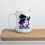 Thumbnail: Katie with her Flute White glossy mug