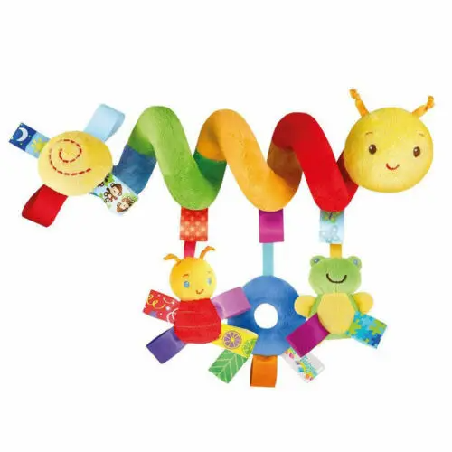 Miniatura: Chocalho musical espiral para berço, carrinho e cadeirinha de carro. Ideal para
