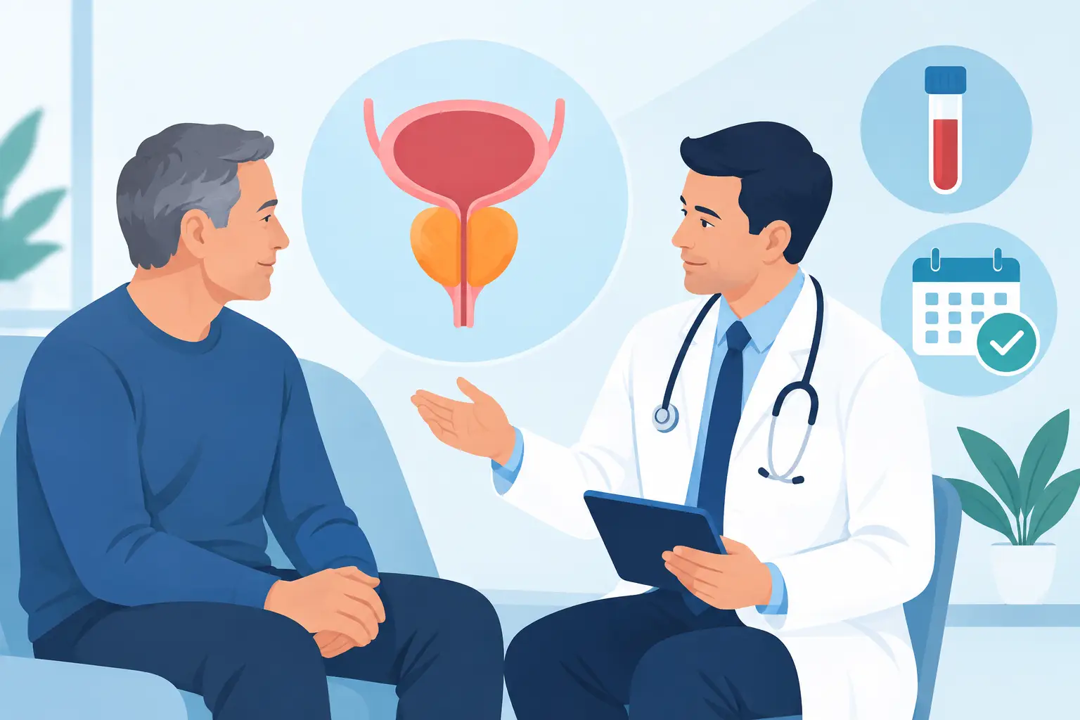 Seguimiento tras cáncer prostático y PSA