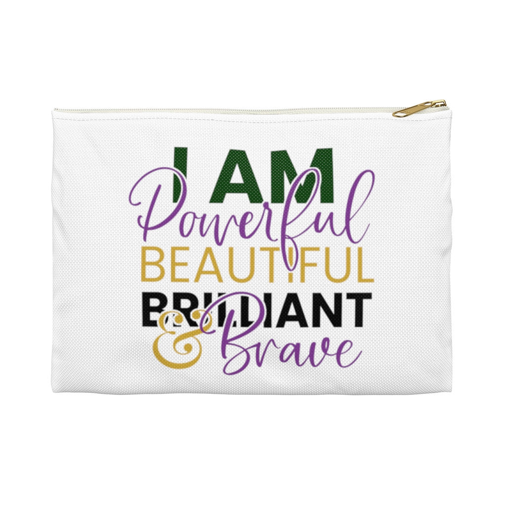 "I AM POWERFUL..." Accessory Pouch
