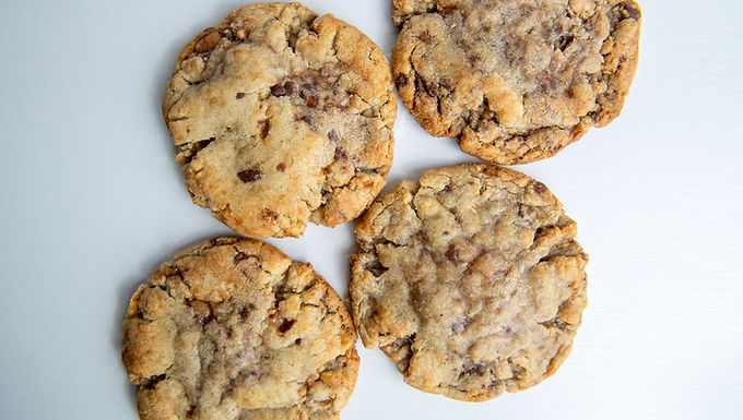 Brown Butter Toffee Cookies