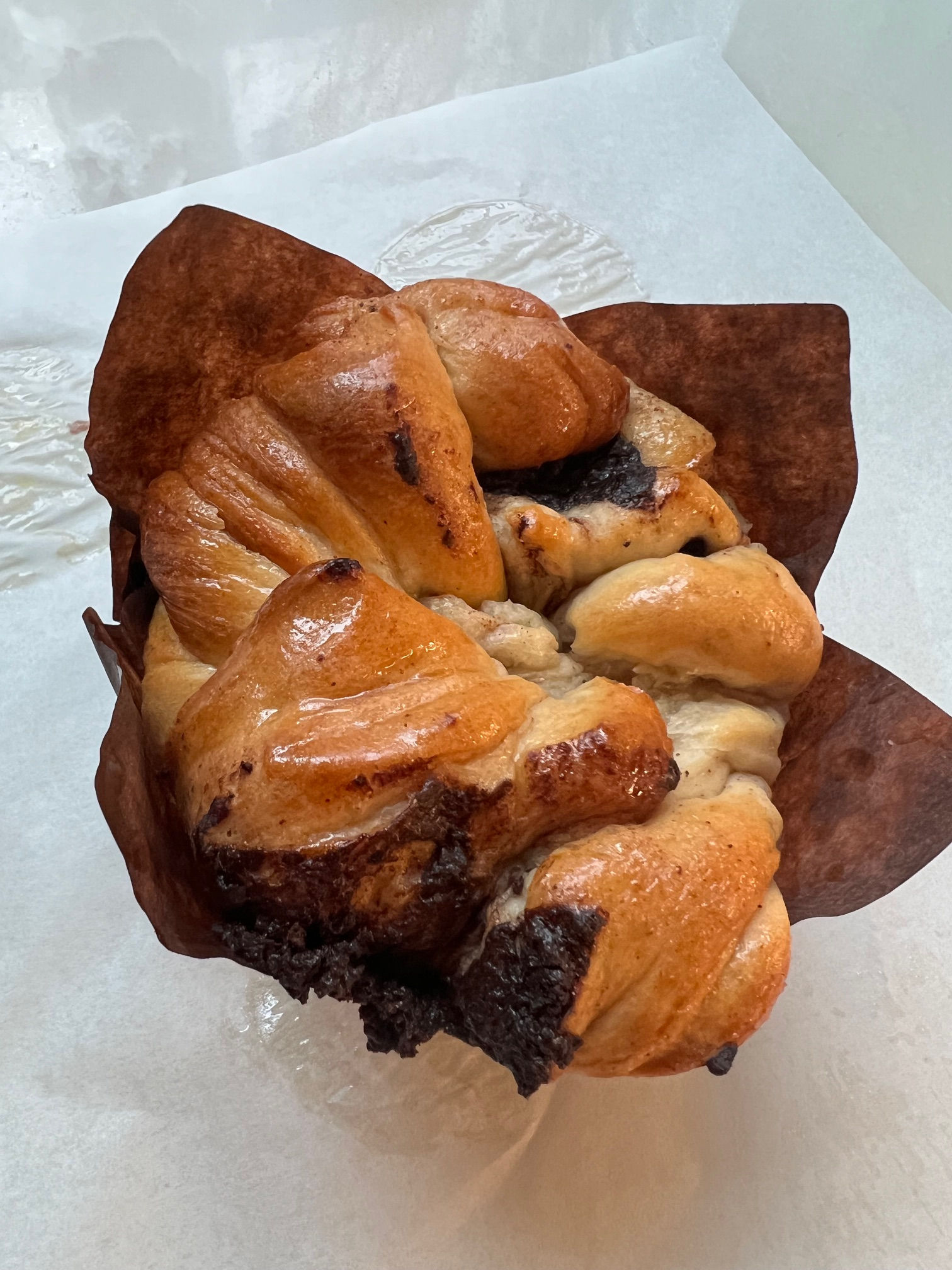 Cinnamon Chocolate Babka Muffins
