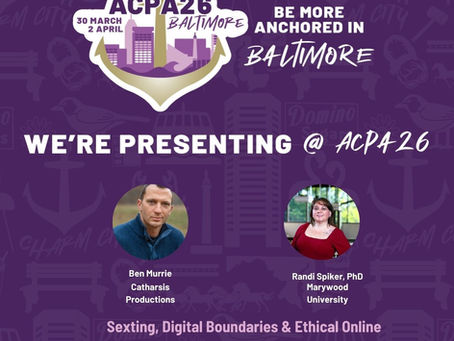 See you in Baltimore!