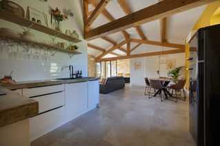 Luxe complete keuken in gite in de provence