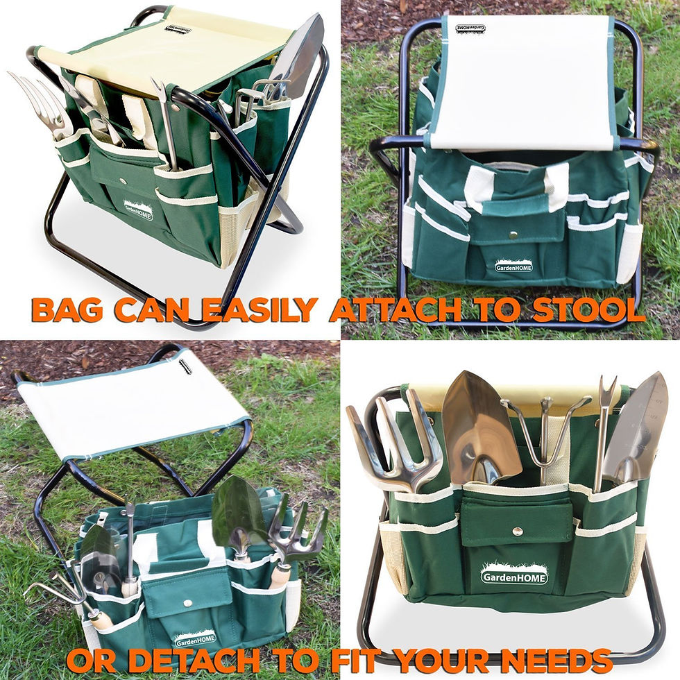 Thumbnail: Garden Stool & Tools