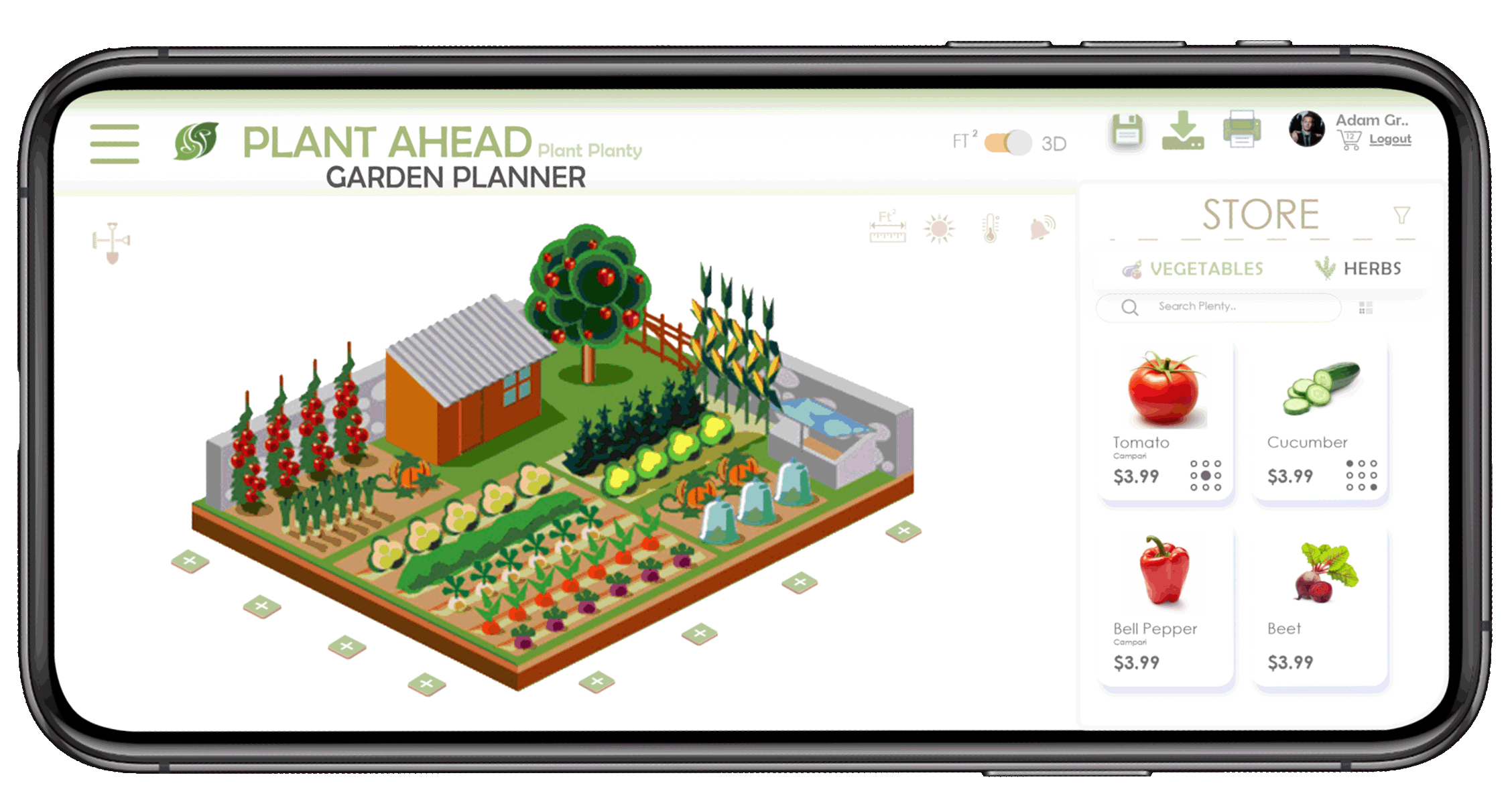 Plant Ahead App
