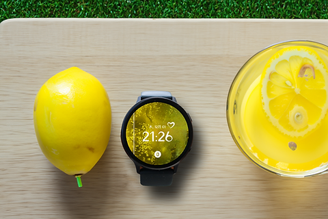 lemon watchface