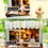 Thumbnail: Mini Miniature Doll House DIY Small House Kit With Furniture Cover Making Room T