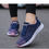 Thumbnail: Women Casual Shoes Fashion Breathable Walking Mesh Flat Shoes Woman White Sneake
