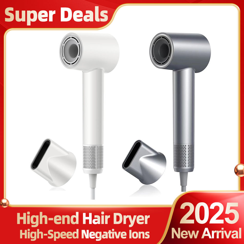 High Speed Hair Dryer ABIR SU9,360° Rotating Magnetic Nozzle,200mil Negative Io