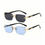 Thumbnail: Rimless Sunglasses Rectangle Fashion Popular Women Men Shades Small Square Sun G