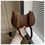 Thumbnail: Mini Shoulder Bags for Women Fashion Felt Women's Bag Design Advanced Underarm H