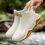 Thumbnail: Fashion Couple's Outdoor Rain Boots New Men High Top Hiking Fishing Water Shoes 