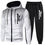 Thumbnail: Daily Hot Sales Hoodies Quality Men's Tracksuit Jogging Outdoor Zipper Coat Top 