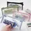 Thumbnail: Transparent Pencil Case Kawaii Pen Large Capacity Bag Cosmetic Bag Back to Schoo