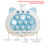 Thumbnail: 3 Colors 1 pcs Electronic Pop Quick Push Bubbles Game Machine Kid Cartoon Fun Sq