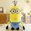 Thumbnail: Cute Minions Movie Characters Yellow Plush Toys Bob Stuart In Jeans Soft Dolls T