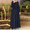 Thumbnail: ZANZEA Women Autumn Sundress Muslim Hijab Dresses Turkey Abaya Dubai Robe Femme 