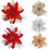 Thumbnail: 1Pcs Glitter Christmas Flowers Xmas Tree Ornaments Christmas Decorations for Hom