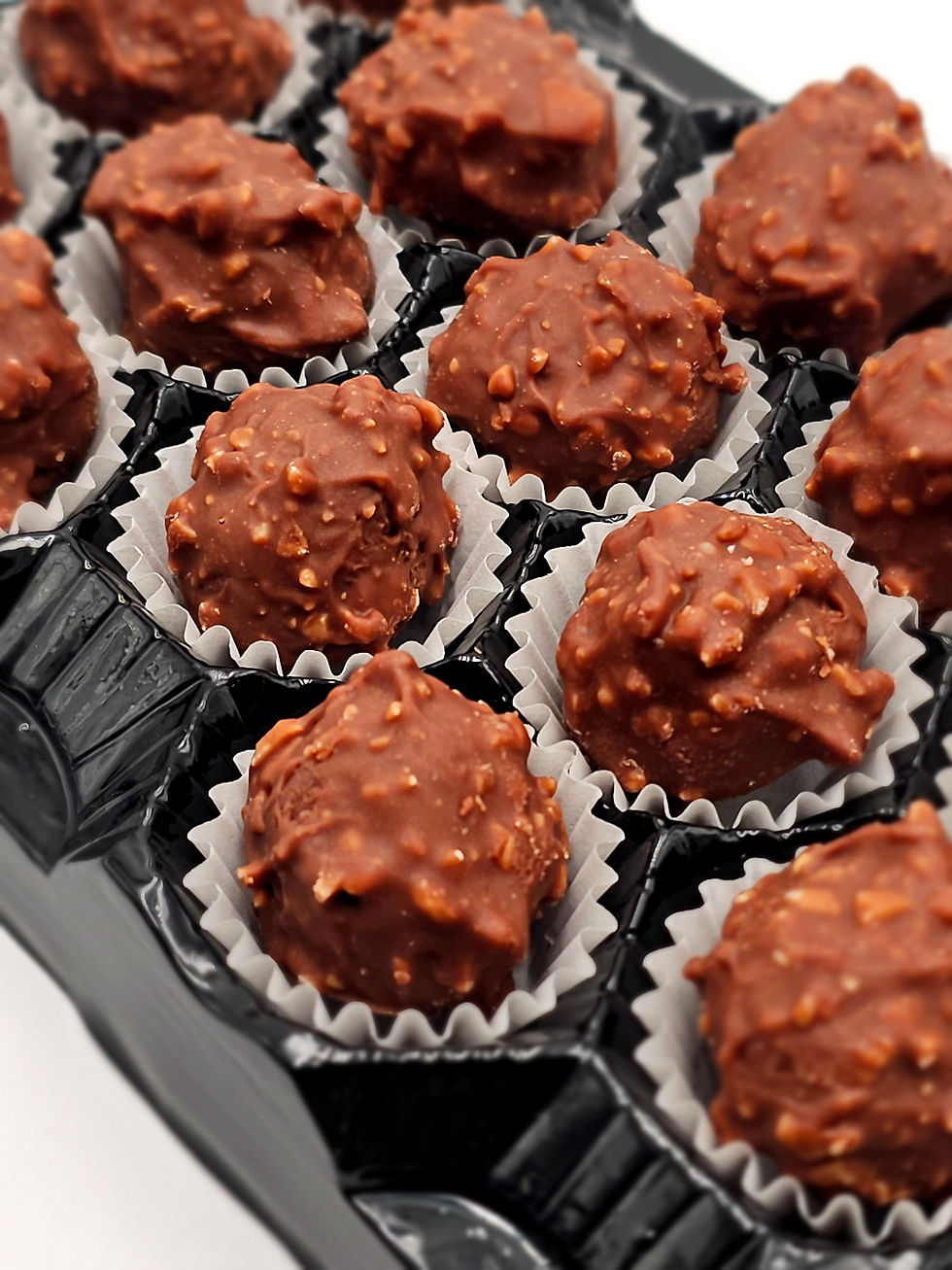 Chocolate de leche con almendras