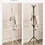 الصورة المصغرة: Floor Standing Clothes Rack Tree Branch Shape Multi Hook Mobile and Convenient C