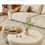 Thumbnail: Living Room Unique Coffee Tables Cute Elegant White Classic Coffee Tables Round 