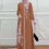 Thumbnail: Autumn Muslim Dresses Vintage Dubai Turkey Abaya Hijab Sundress ZANZEA Women Boh
