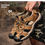 Thumbnail: Summer Men Sandals Genuine Leather Mens Casual Shoes Outdoor Men Leather Sandals