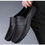 Thumbnail: Men's shoes four seasonal new hollow out fashion leather shoes soft sole breatha