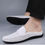 Thumbnail: Men's shoes four seasonal new hollow out fashion leather shoes soft sole breatha