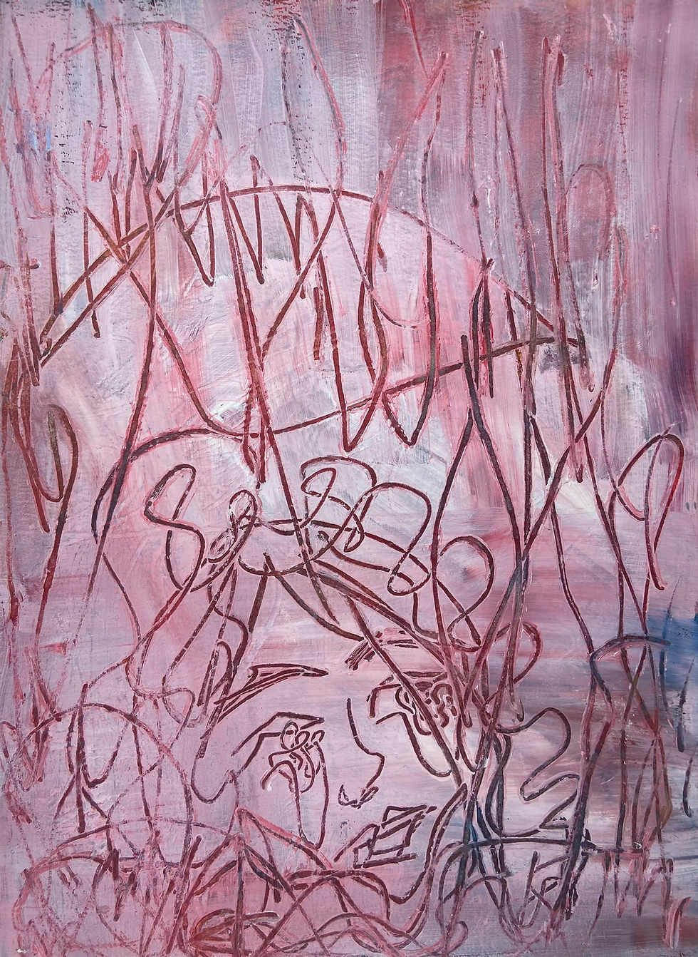 “I was drowning, melting into the depths” from my Cycle Breakers series.