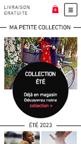 Mode et Beauté website templates – Collections Boutique