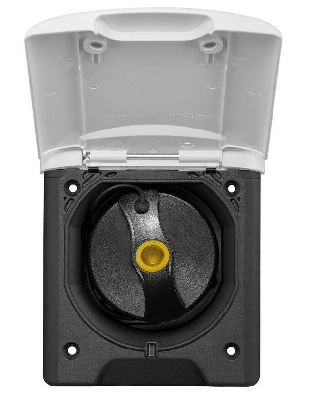 Diesel-Einfüllstutzen mit Magnetklappdeckel Schlauchanschluss 50 mm