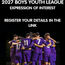 YOUTH LEAGUE 2027 – EXPRESSIONS OF INTEREST NOW OPEN