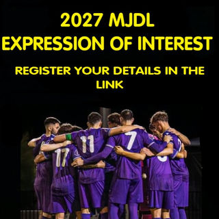 JUNIOR DEVELOPMENT LEAGUE – 2027 EOI NOW OPEN 