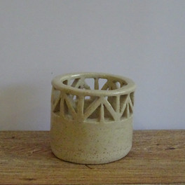 Carved Candle holder