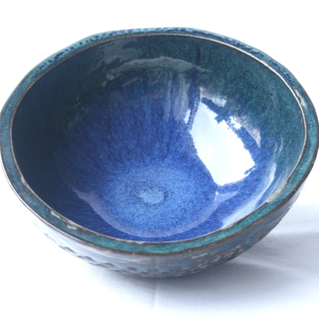 Blue Patterned Bowl
