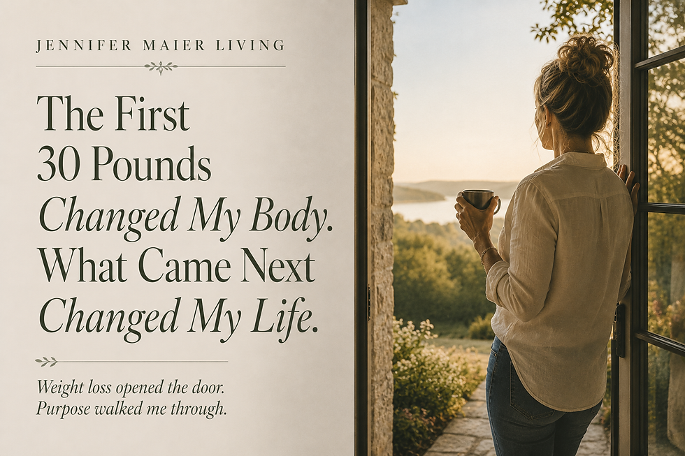 The First 30 Pounds Changed My Body. What Came Next Changed My Life.