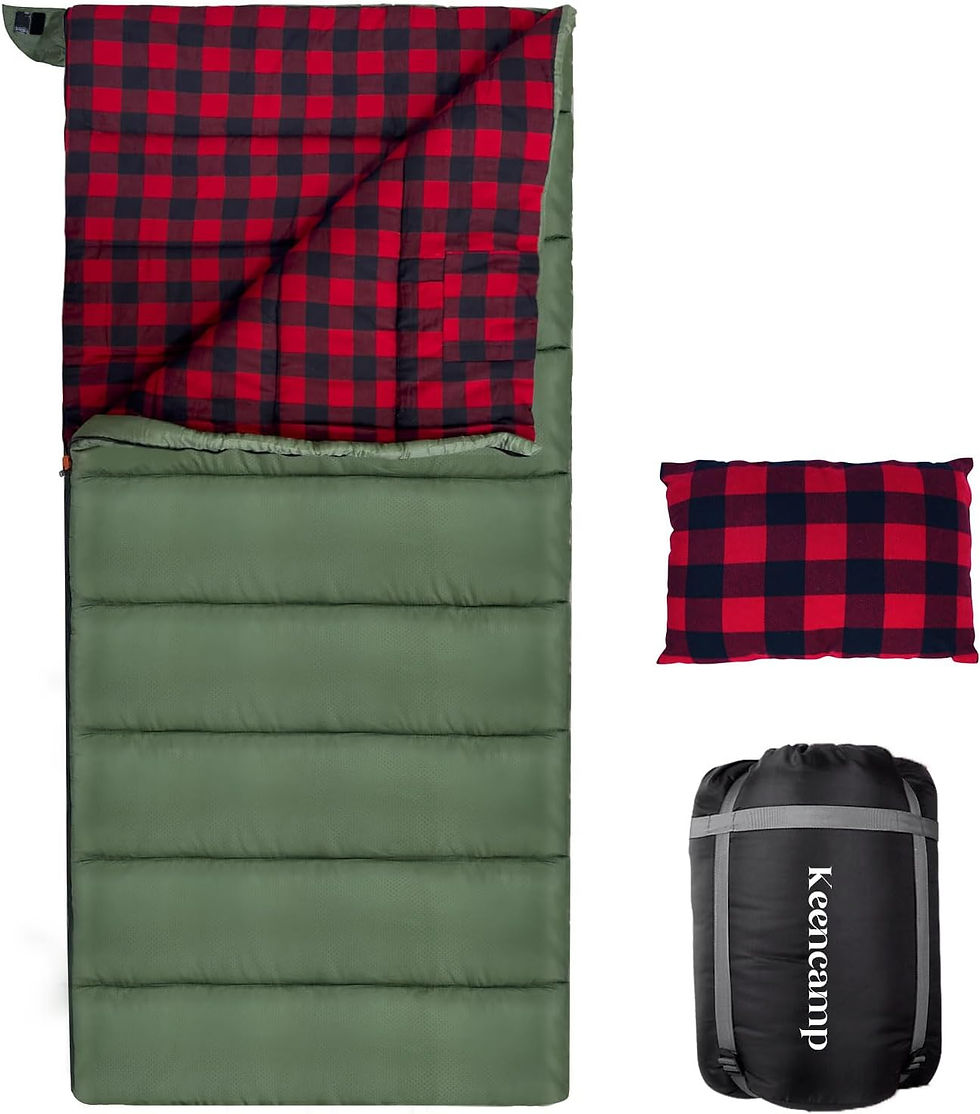 0 Degree Sleeping Bag Cotton Flannel